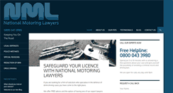 Desktop Screenshot of national-motoring-lawyers.com